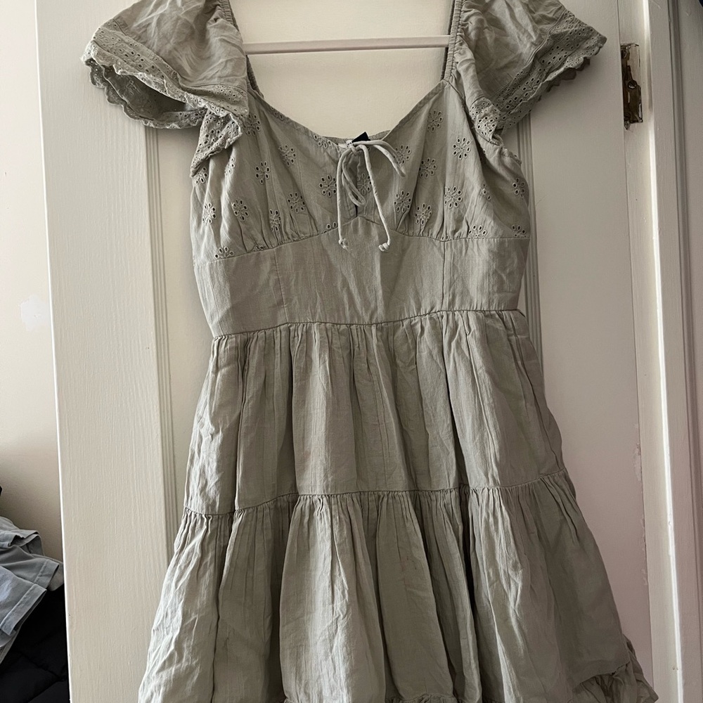 American Eagle Olive Green Dress